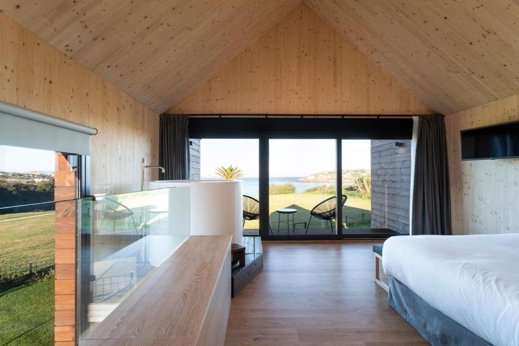 Cabanas De Canide Oleiros Esterno foto