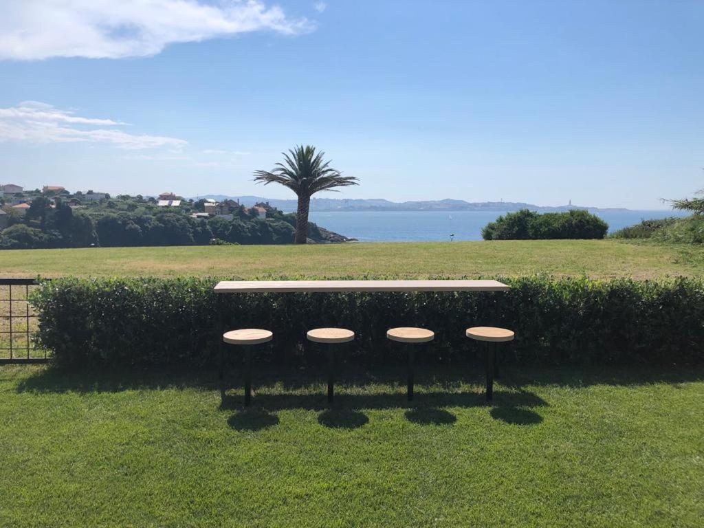 Cabanas De Canide Oleiros Esterno foto