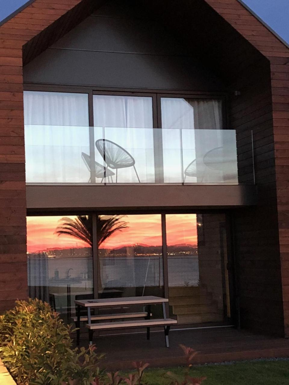 Cabanas De Canide Oleiros Esterno foto