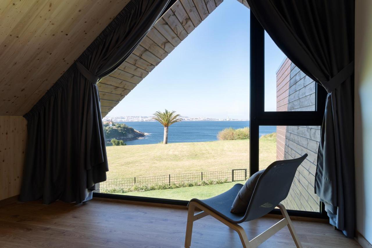 Cabanas De Canide Oleiros Esterno foto